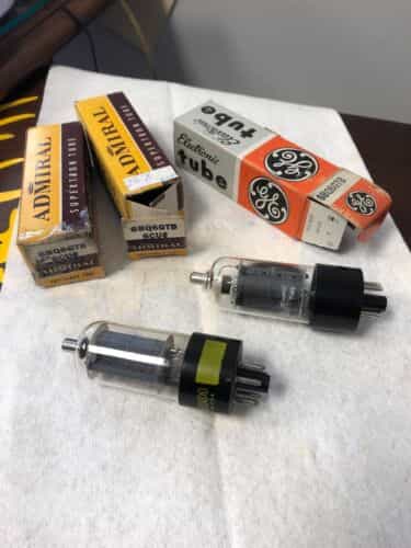 LOT OF 3 GE,ADMIRAL 6BQ6GTB/6CUC Vacuum Tube NEW
