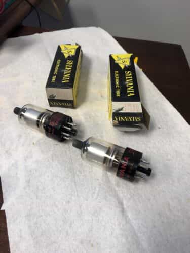 LOT OF 2 SYLVANIA 1G3GTA/1B3GT Vacuum Tube NEW