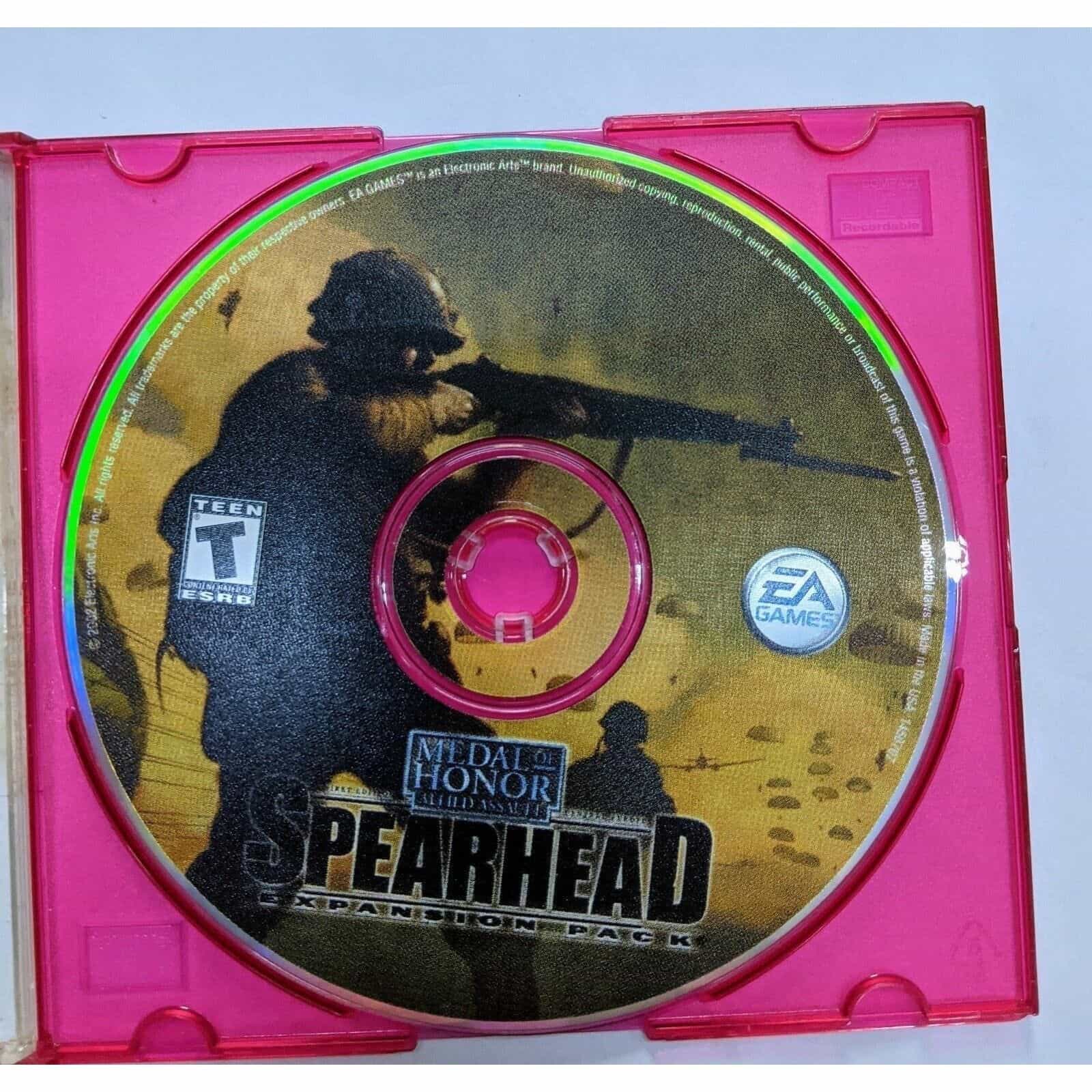 Medal Of Honor Spearhead Expansion Pack CD Only PC Game