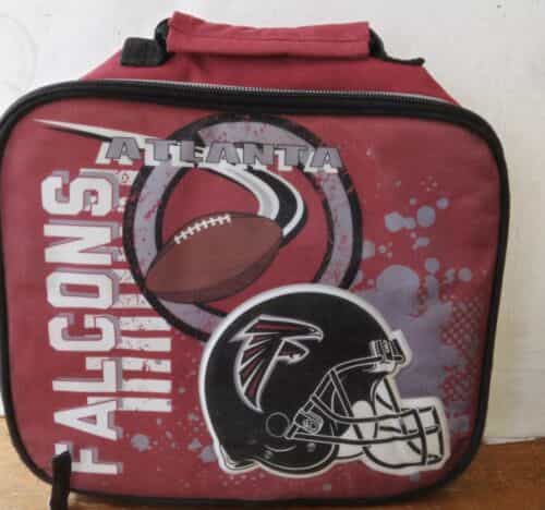 NFL Atlanta Falcons Boy / Girl / Kids School Backpack & Lunch Box Set