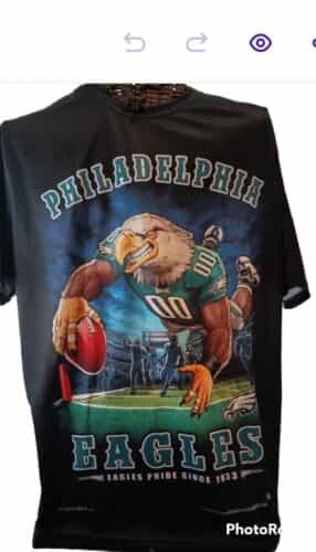 NFL Graphic Design Tee Shirts  Eagles