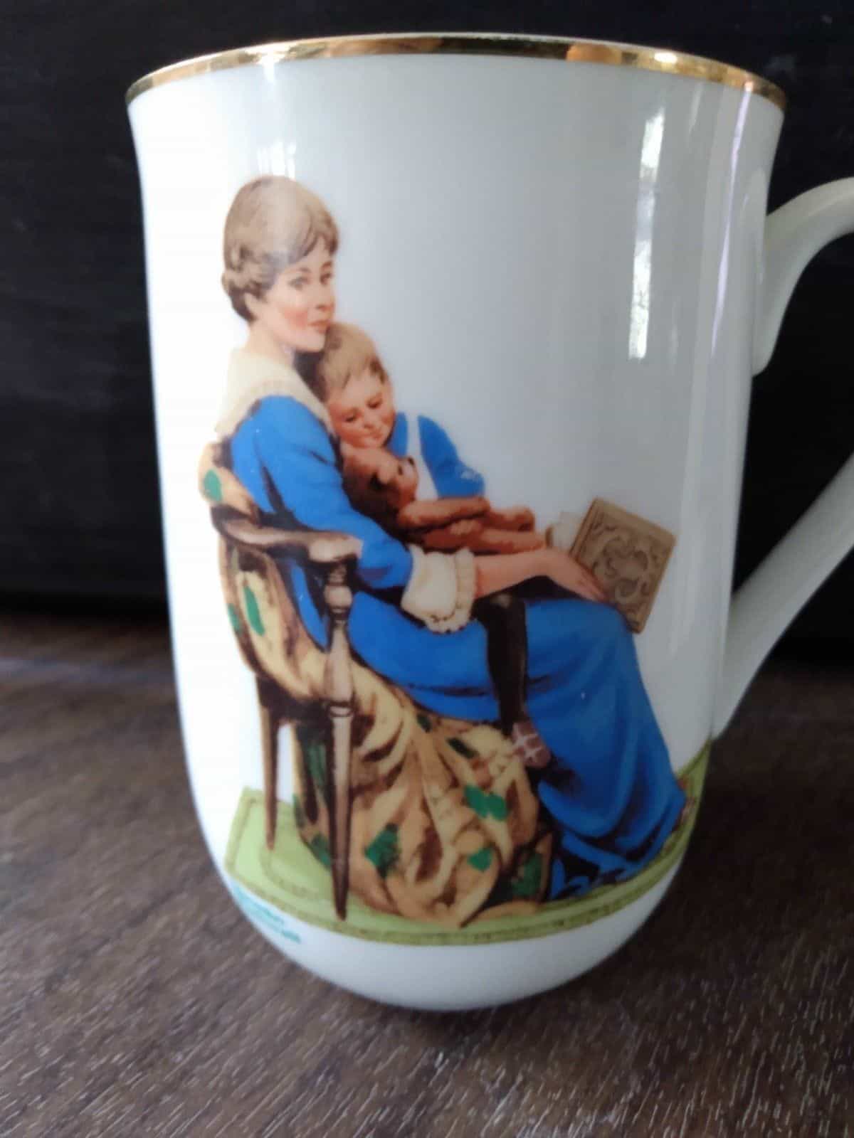 Norman Rockwell Museum Cup “Bedtime”