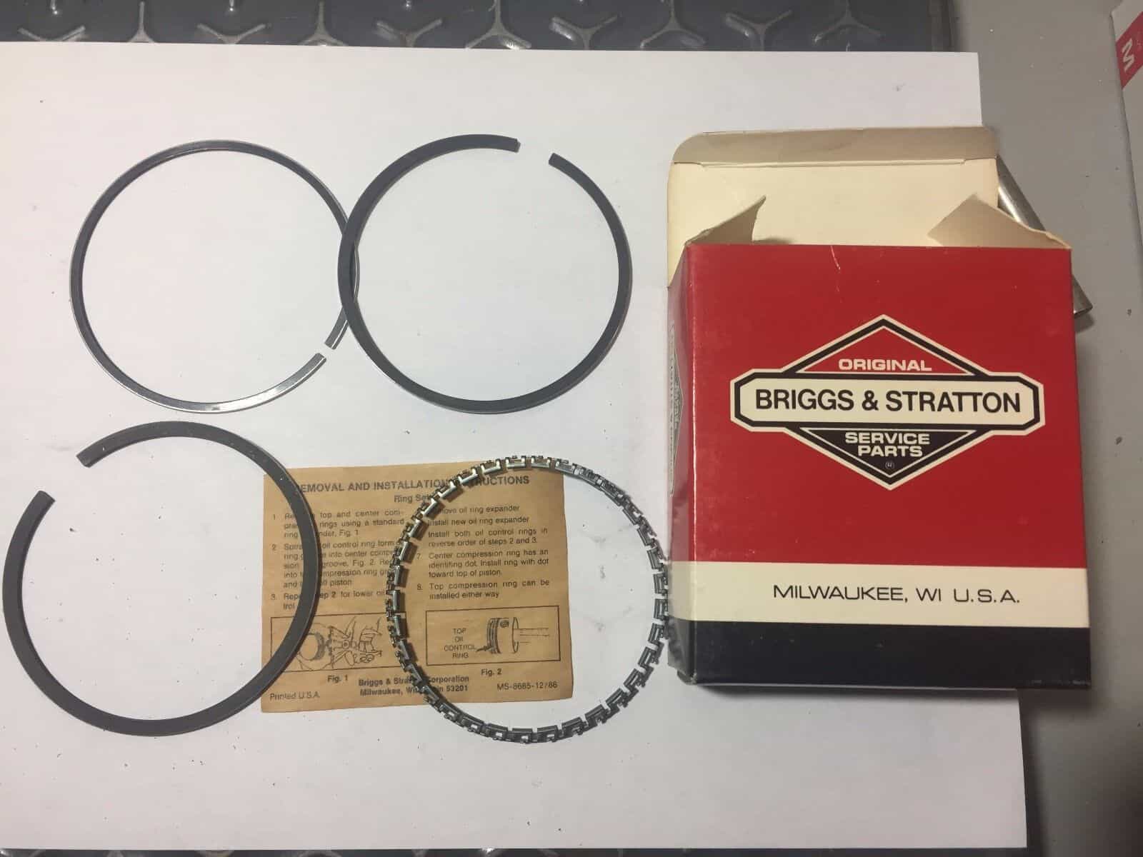 OEM GENUINE Briggs & Stratton Ring Set 393881