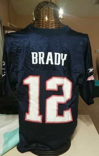 Official NFL Patriots #12 Tom Brady
