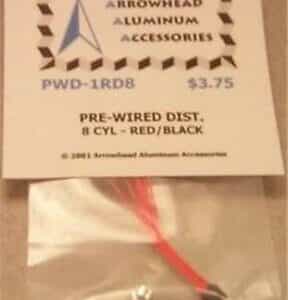 Pre-Wired Distributor ~ 8 Cyl. (Red/Black)