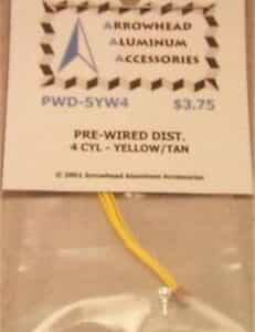 Pre-Wired Distributor ~ 4 Cyl. (Yellow/Tan)