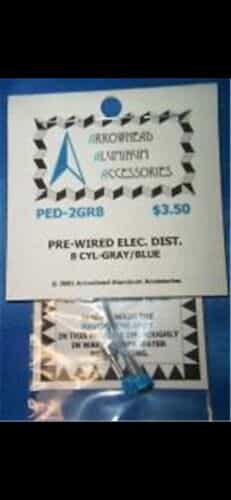 Pre-Wired Electronic Distributor ~ 8 Cyl. (Gray/Blue)