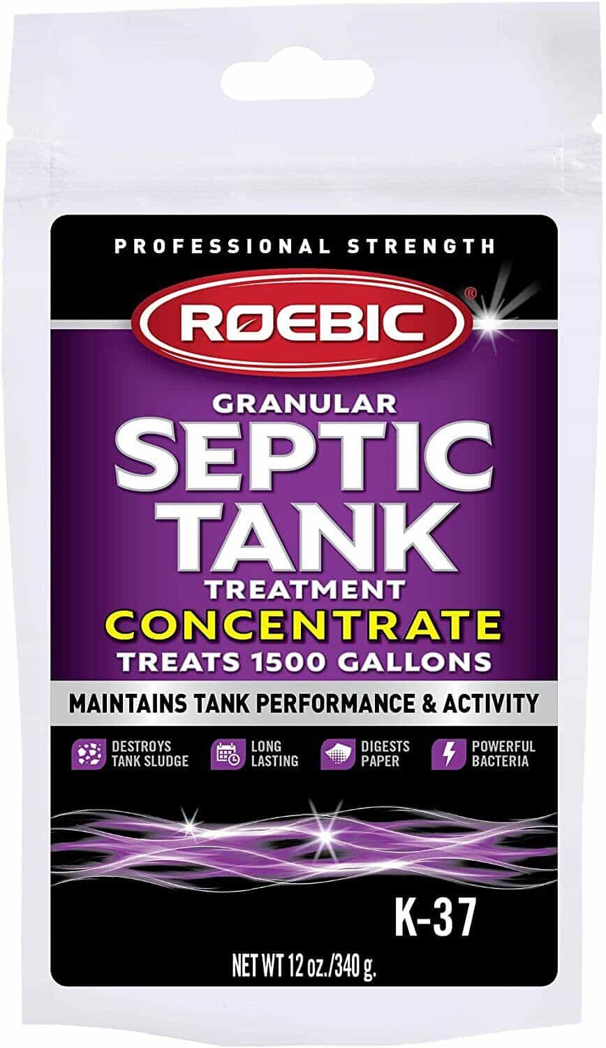 Roebic K-37- 12 0UNCE BAG Granular Septic Tank Treatment Concentrate