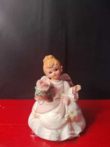 1950’s Vintage Lefton Porcelain Angel/Girl Figurine made in Japan