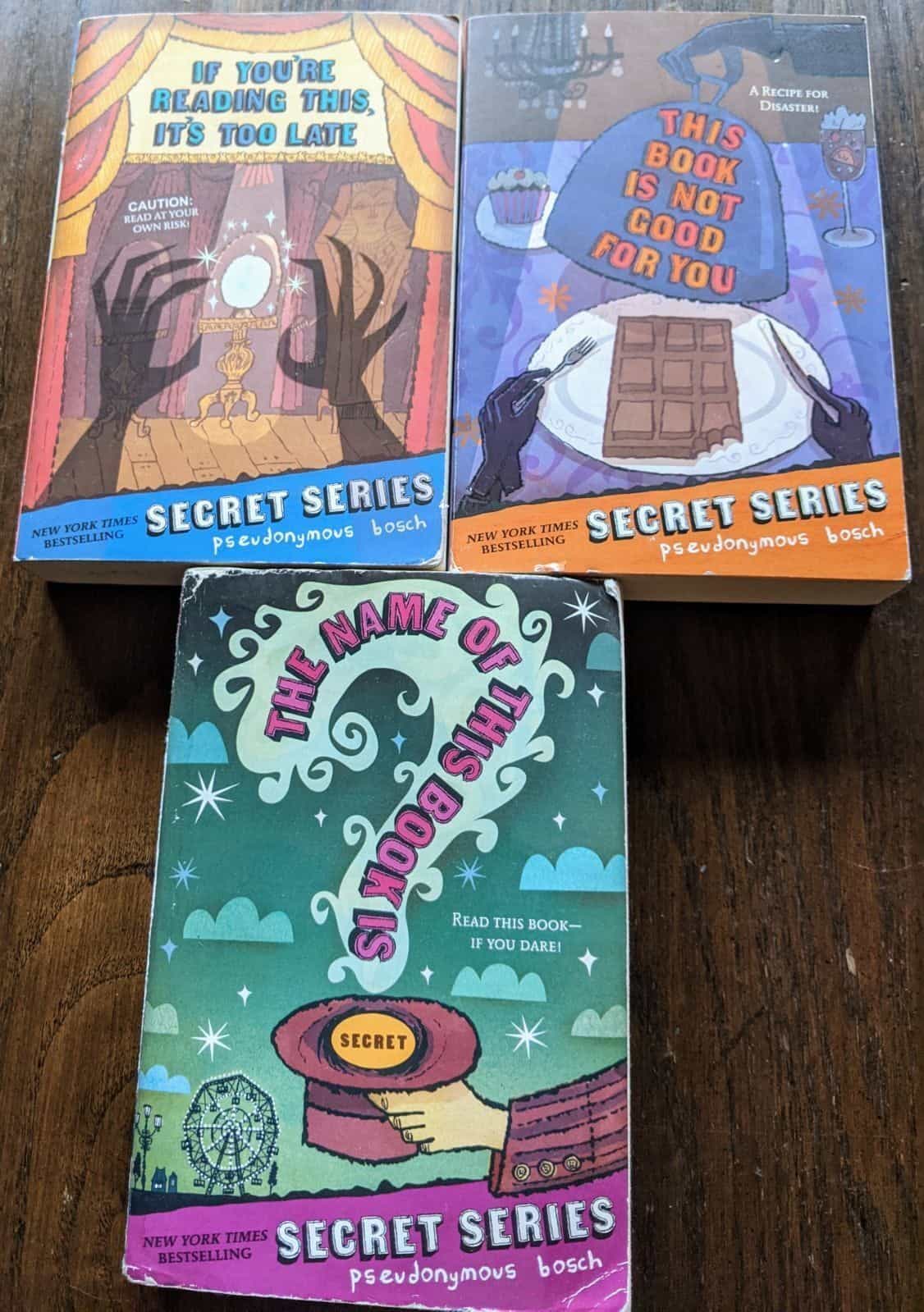 The Secret Series by pseudonymous Bosch (First 3 books)