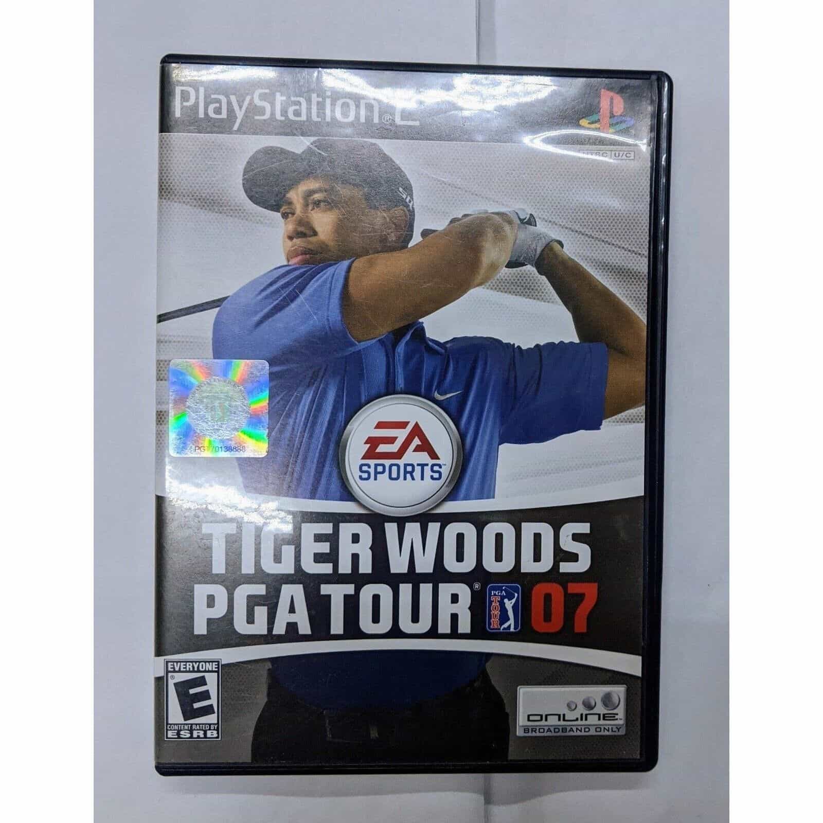 Tiger Woods PGA Tour 07 Playstation 2 Game