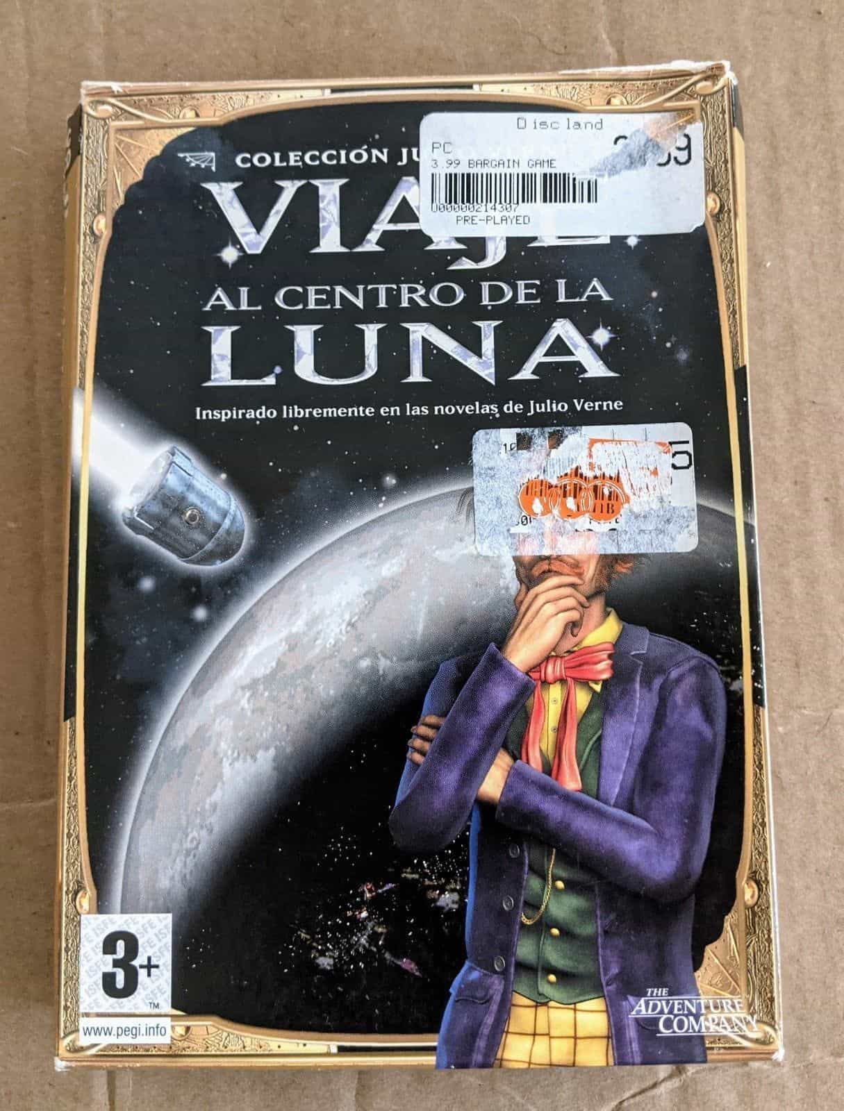 Viaje Al Centro De La Luna (Journey to the Center of the Moon) PC Game Spanish