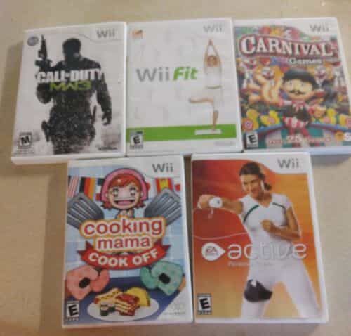 Wii Games 5 Game Bundle