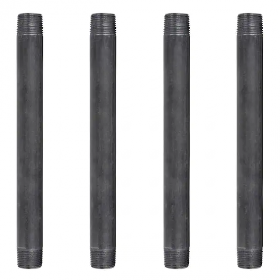 pipe-decor-362-pd34x10-4-3-4-in-x-10-in-black-industrial-steel-grey-plumbing-nipple-4-pack