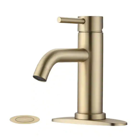 flynama-ms-qy-9001-4-bg-modern-single-handle-single-hole-low-arc-bathroom-faucet-with-drain-and-deckplate-in-brushed-gold