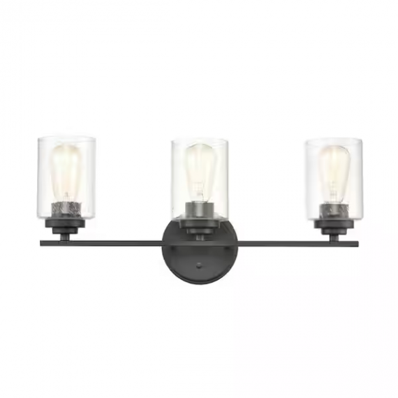 millennium-lighting-3683-mb-22-in-3-light-matte-black-vanity-light