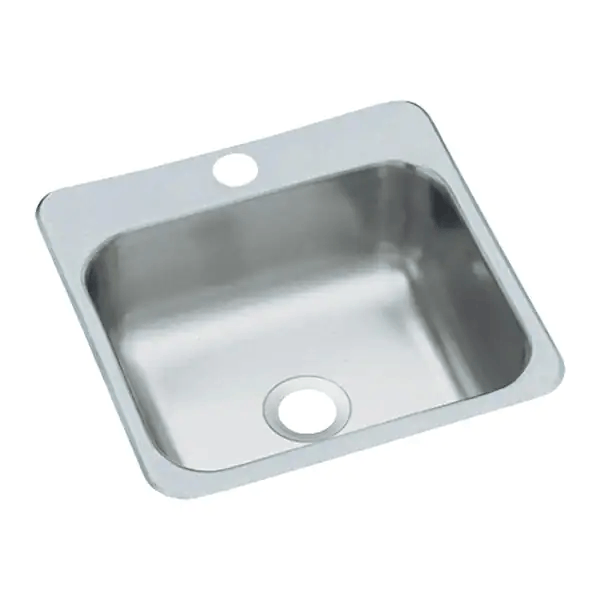 sterling-b155-1-kohler-18-gauge-stainless-steel-15-in-1-hole-drop-in-bar-sink