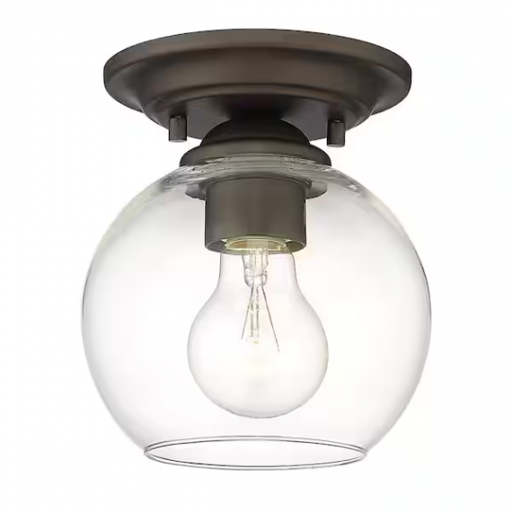 jazava-hd4fh38-f-orb-6-in-1-light-oil-rubbed-bronze-finish-with-clear-glass-lampshade-semi-flush-mount