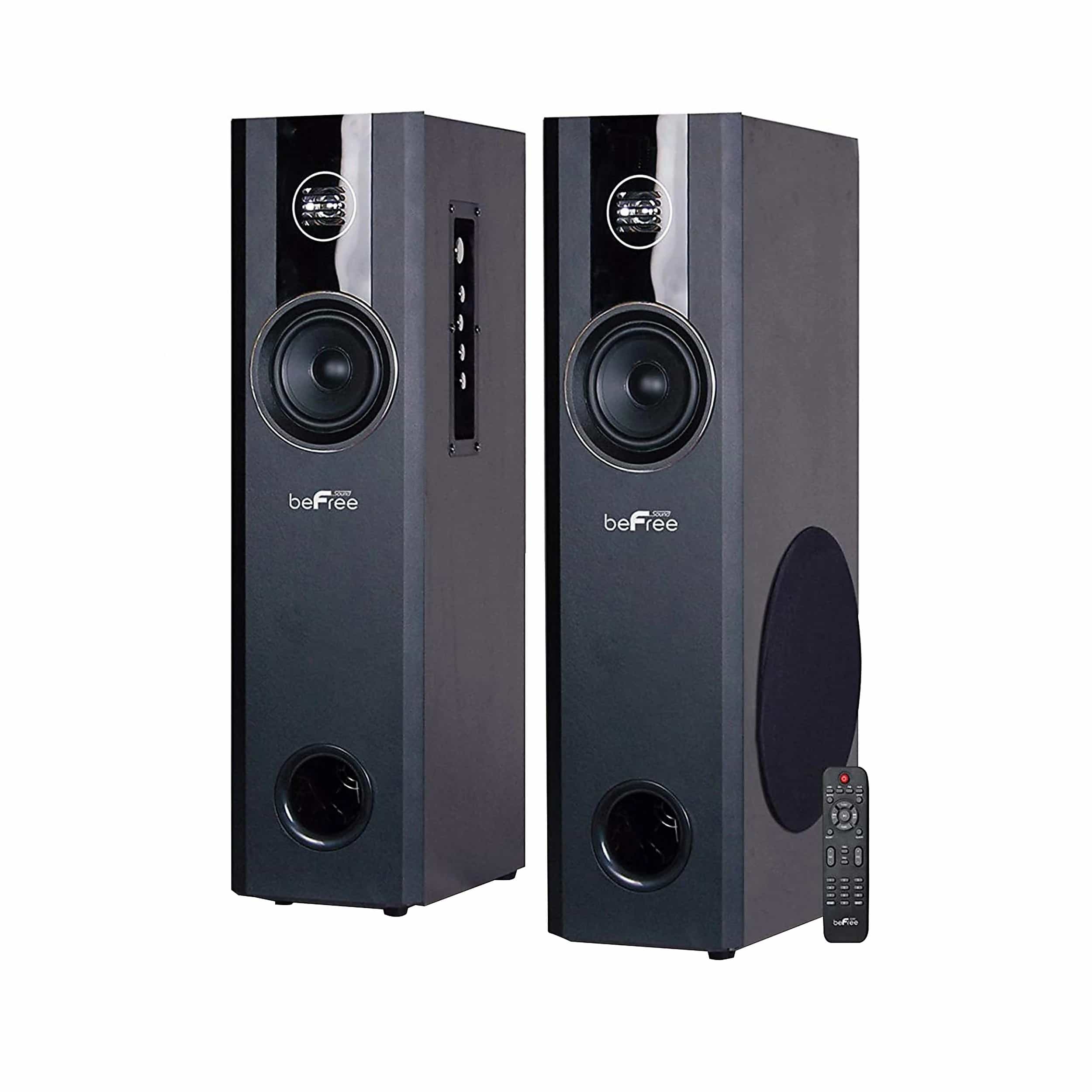 BeFree Sound 99595512M 2.1Channel Bluetooth® Home Theater Tower