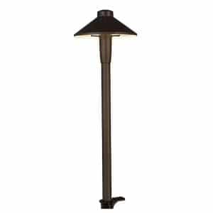 Hampton Bay JTK1501L Low Voltage Bronze LED Path Light with Adjustable Color