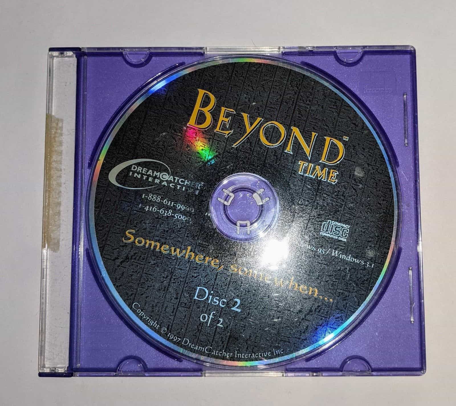 Beyond Time Disc 2 PC Game Disc Replacement