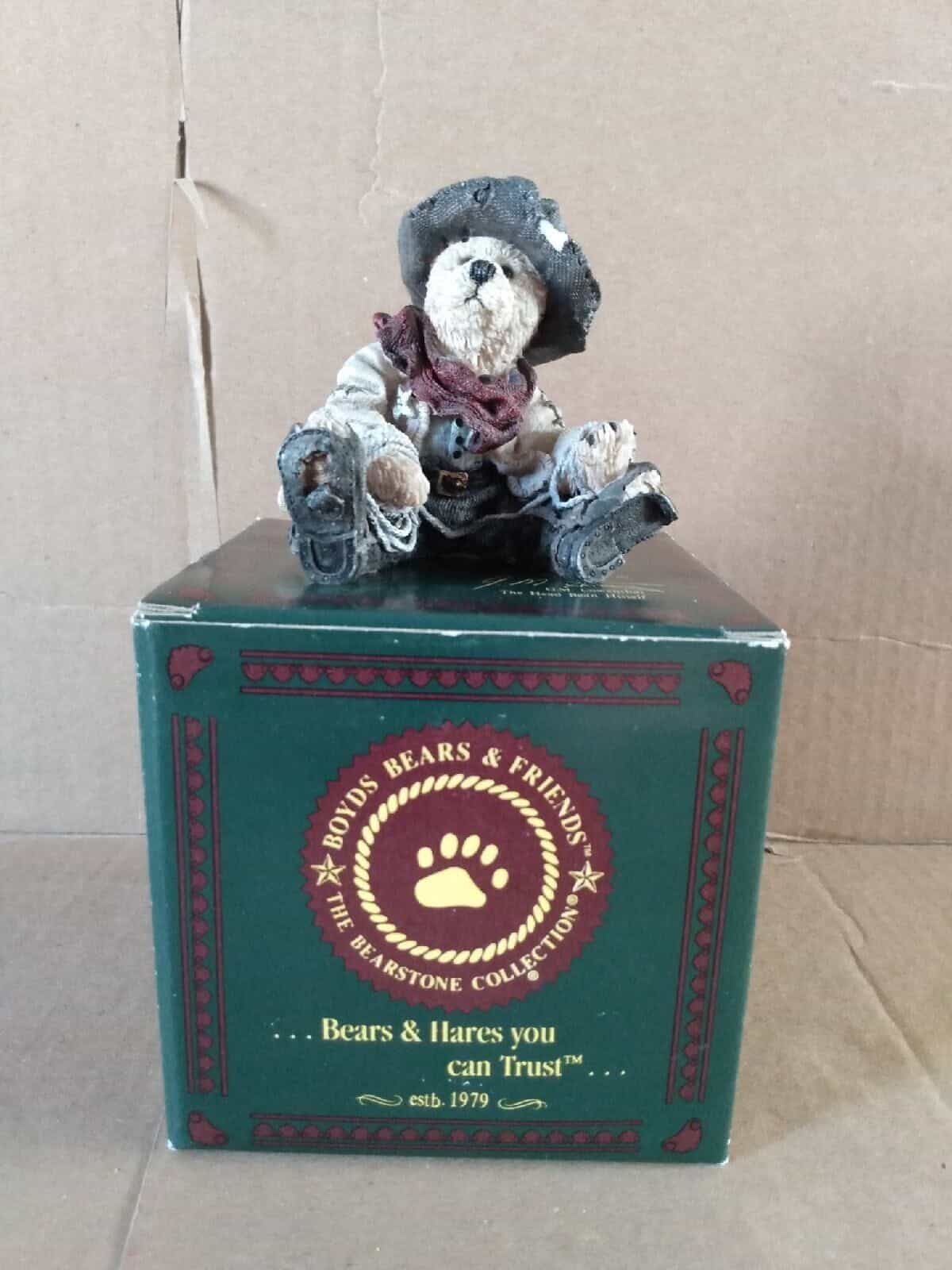 Boyds Bears Hop-A-Long the Deputy (1993) with original box