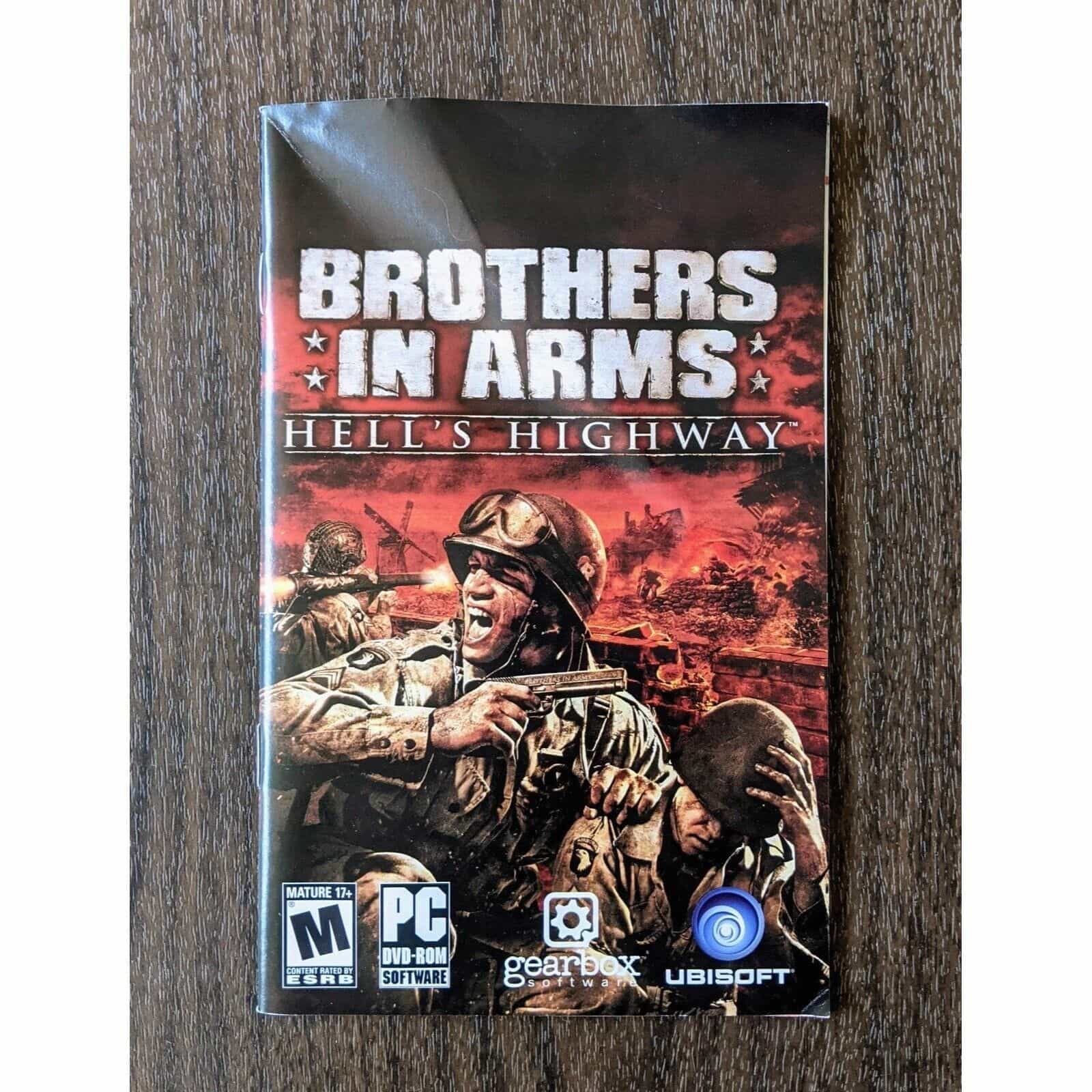 Brothers In Arms Game Manual for PC