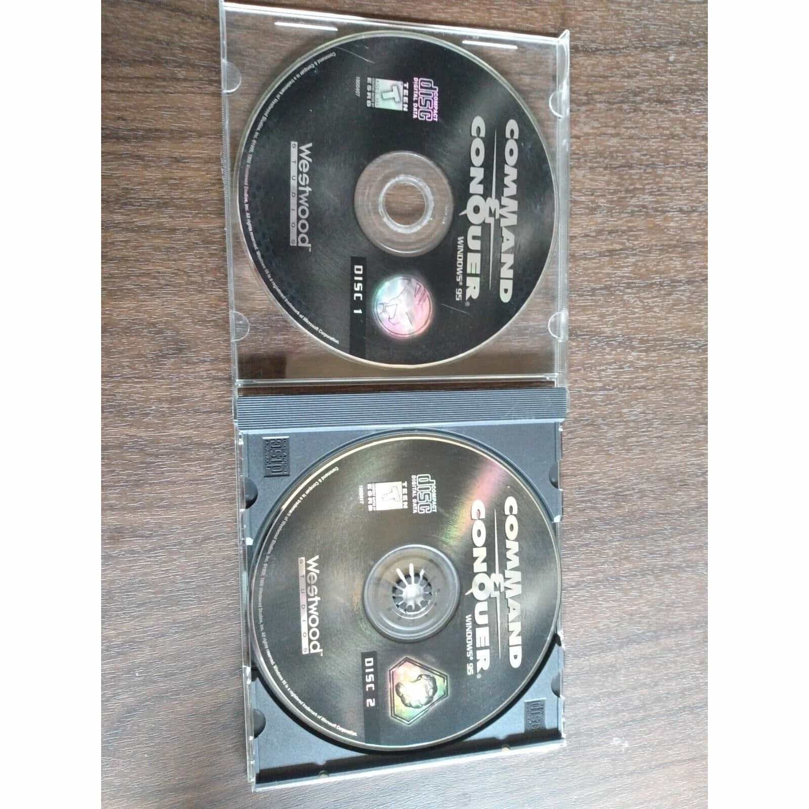 Command & Conquer (2 disc set) – Discs only