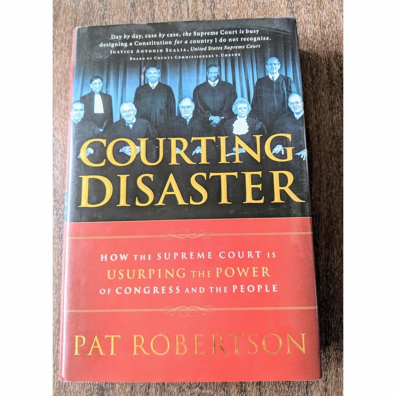 Courting Disaster by Pat Robertson Book