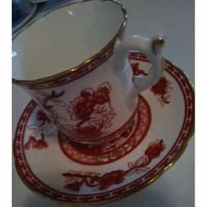 Crown Staffordshire Cup & Saucer Set