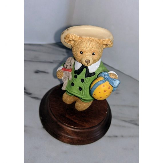 Department 56 Upstairs Downstairs Bears Teddy Marchbanks (Easter themed)