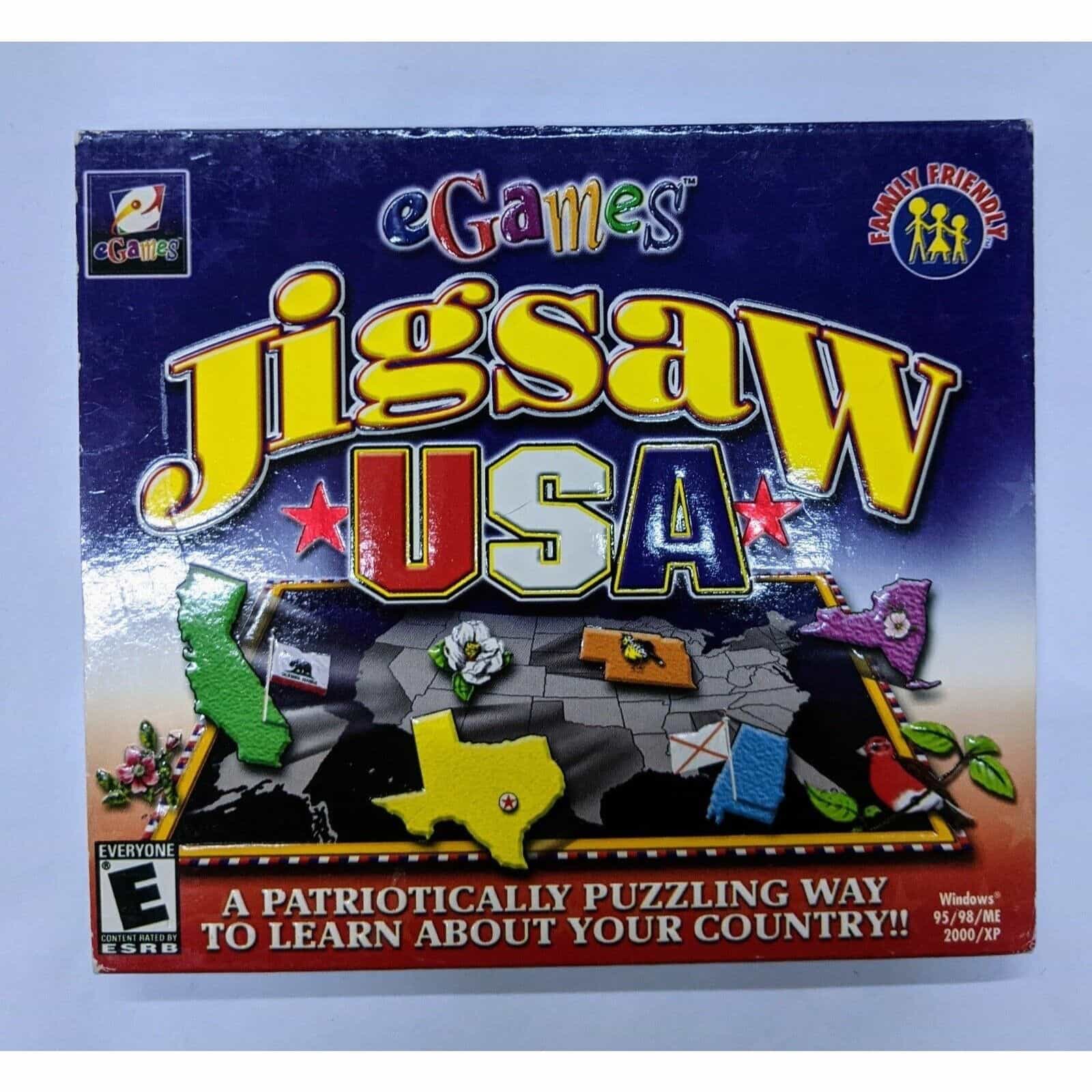 Jigsaw USA PC Game
