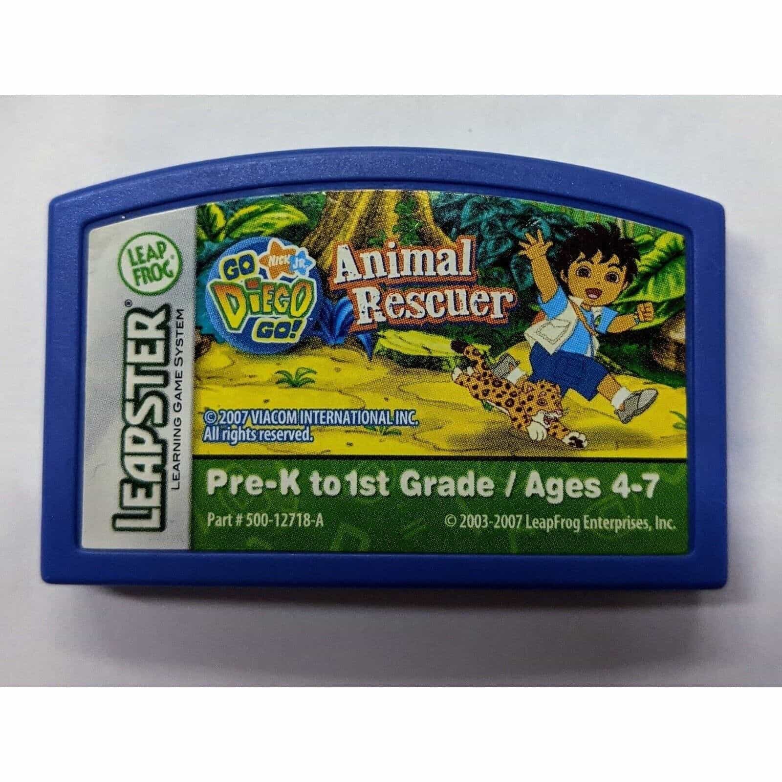 Leapster Diego Animal Rescuer Learning Game