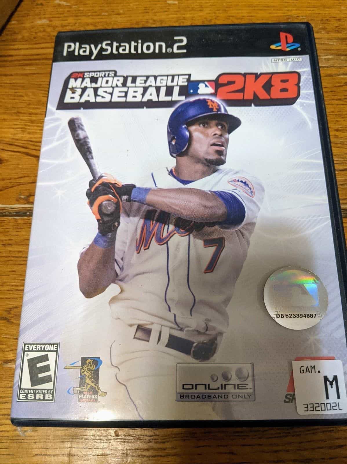 Major League Baseball 2K8 For Playstation 2
