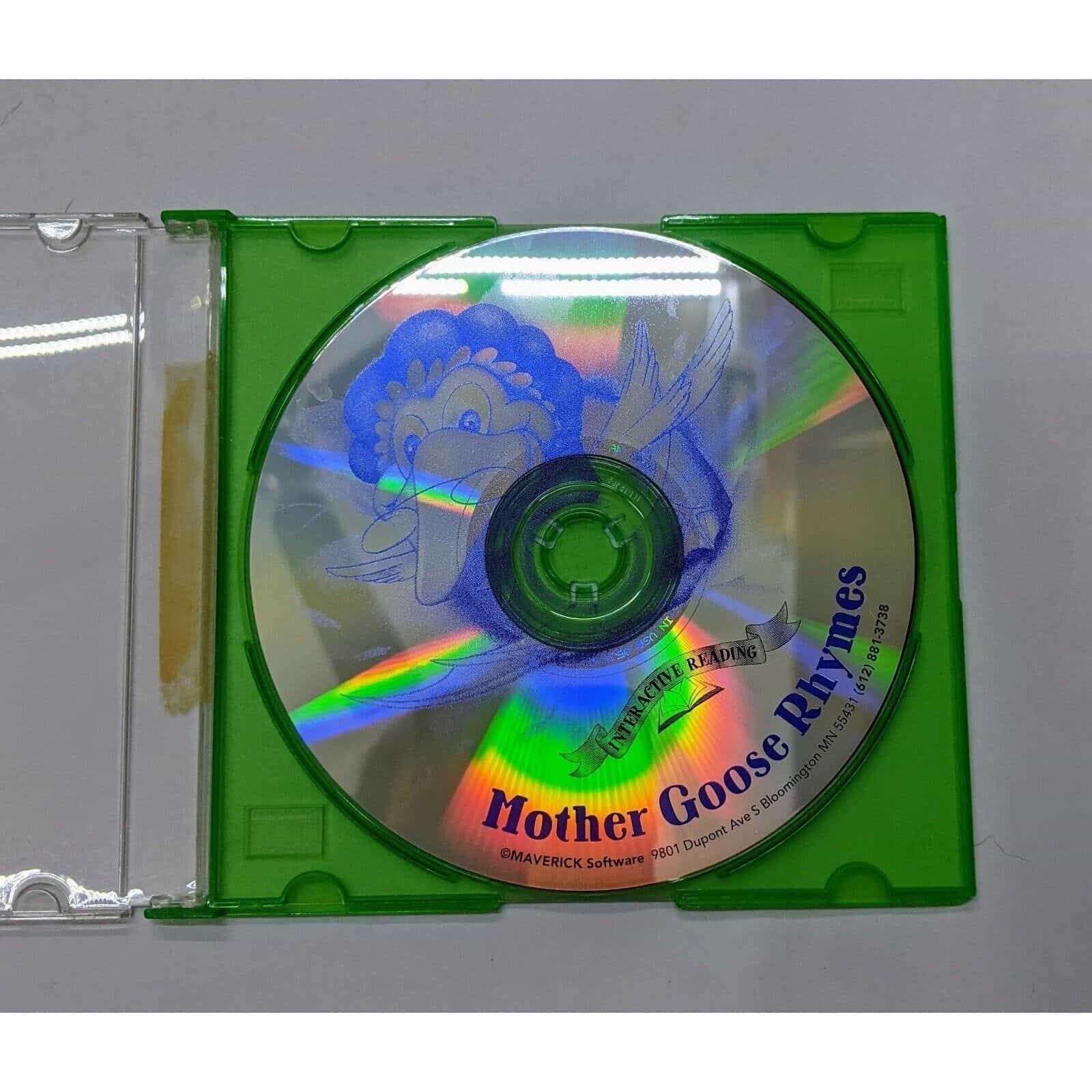 Mother Goose Rhymes Interactive Reading PC CD