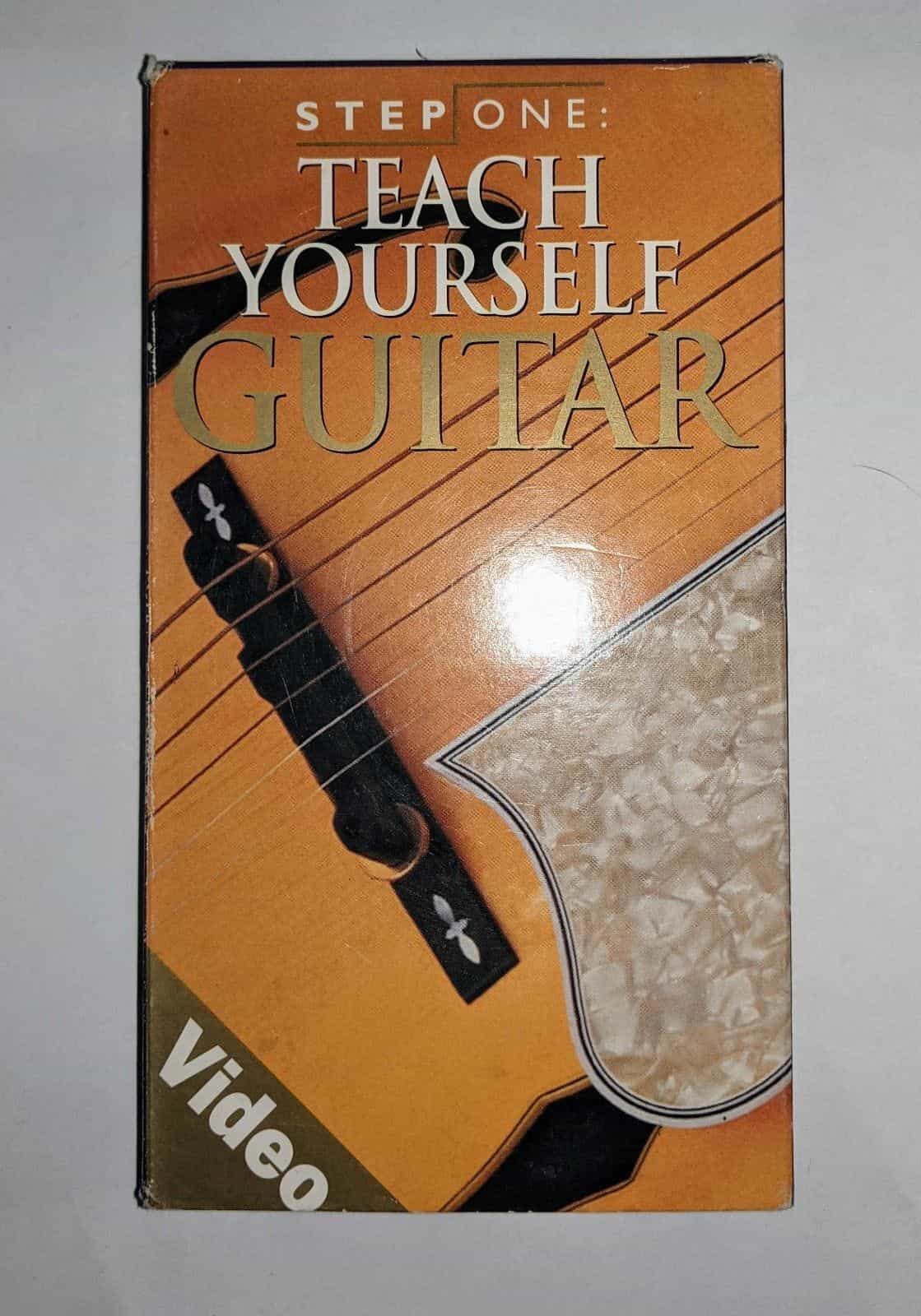 Step One: Teach Yourself Guitar VHS Tape