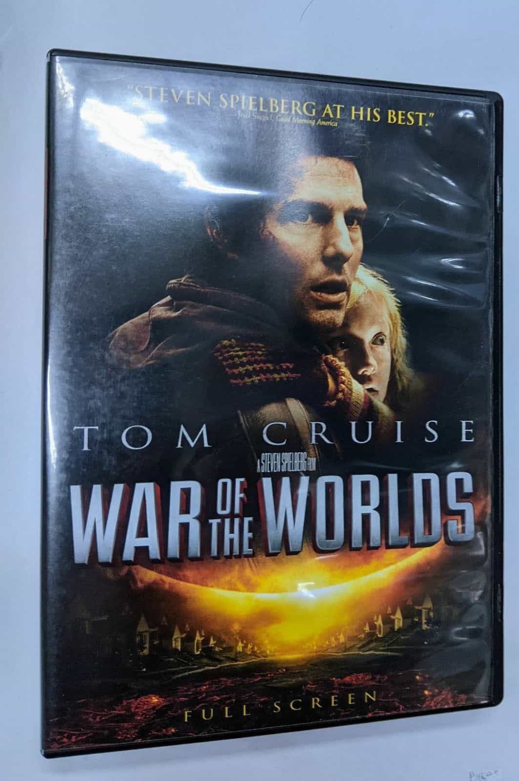War of The Worlds  Movie DVD