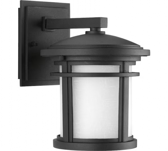 progress-lighting-p6084-31-wish-collection-1-light-textured-black-etched-white-linen-glass-craftsman-outdoor-small-wall-lantern-light