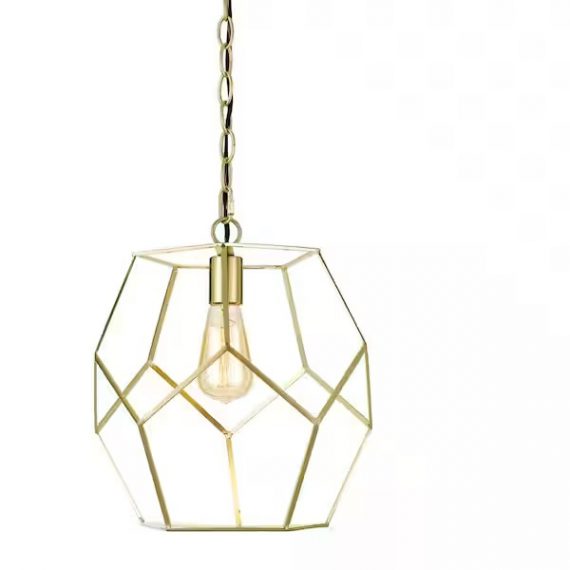af-lighting-9133-1p-bellini-1-light-polygons-pendant-light-for-hardwire-or-plug-in-swag-installation-in-brushed-gold