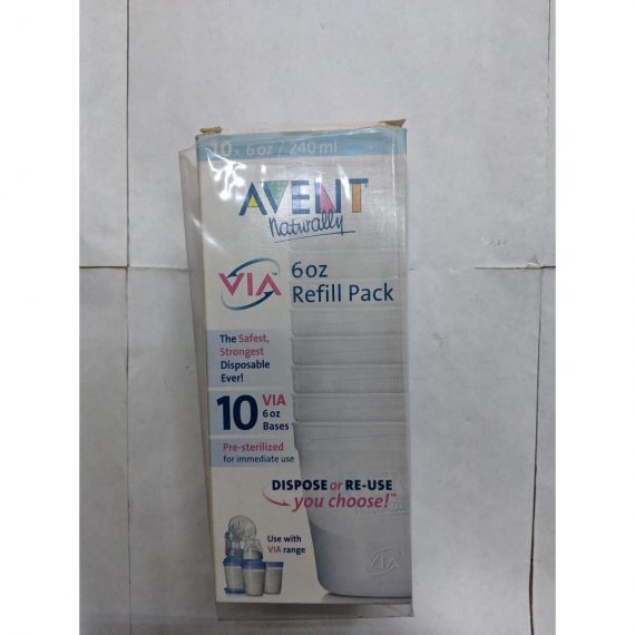 Avent Via 6 oz. Bases Disposable Refill 10 Pack