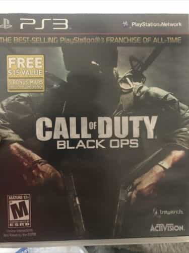 Call of Duty: Black Ops (Sony PS3 Playstation 3, 2010) Complete With Manual Cib