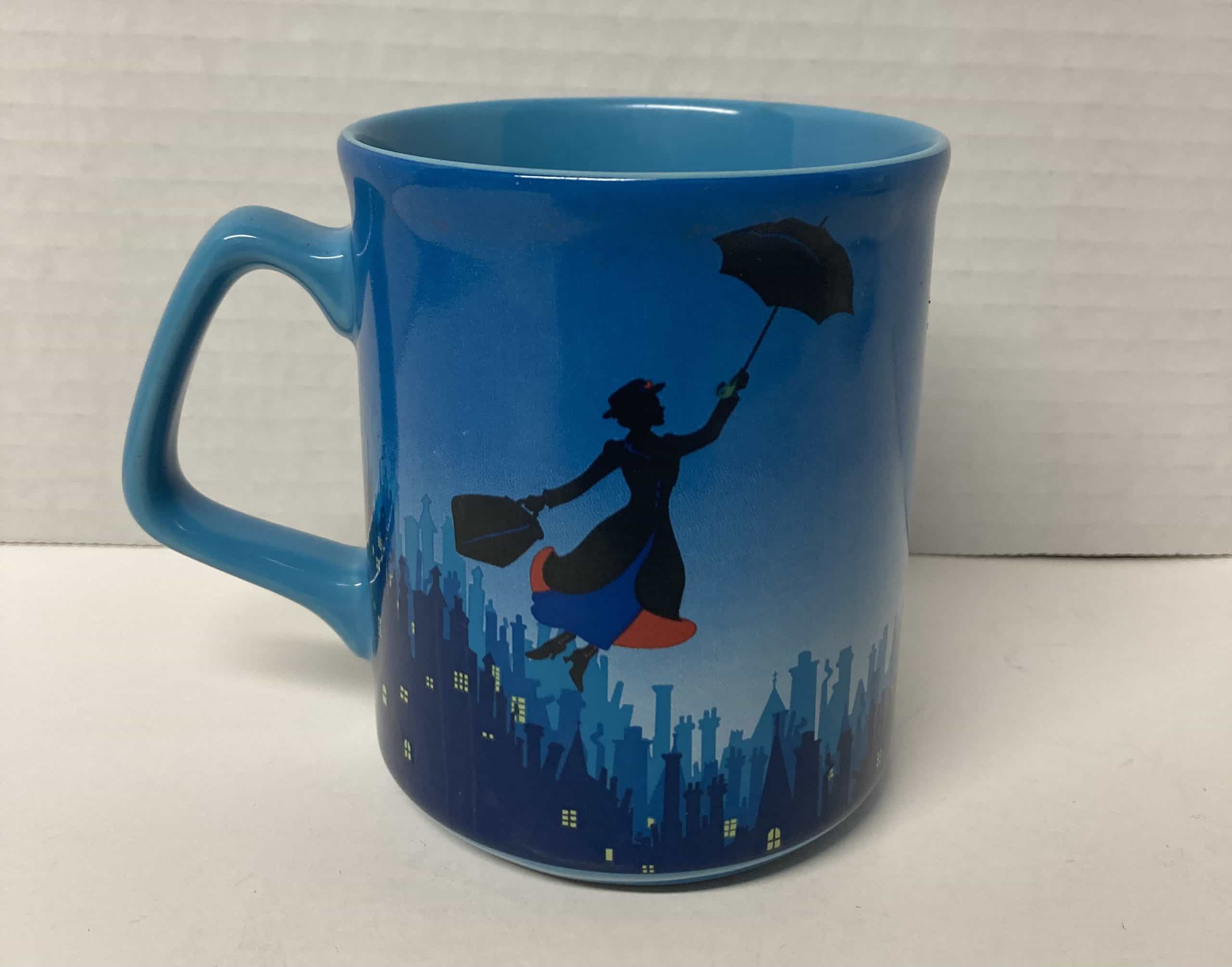 Disney Mary Poppins Coffee Mug Blue