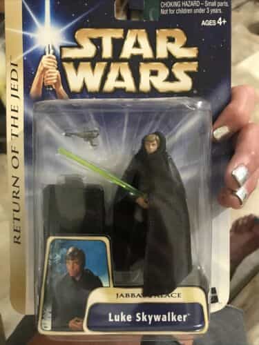 Hasbro 2003 Star Wars Saga Collection Luke Skywalker Jabba’s Palace A
