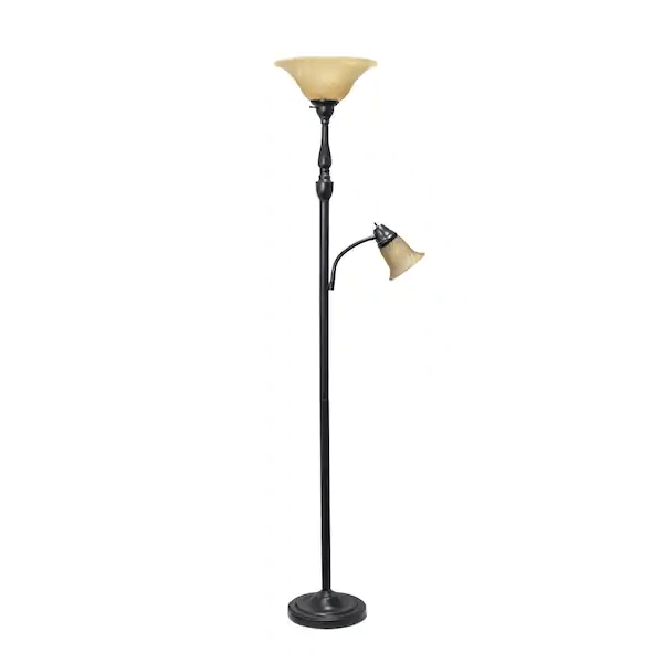 elegant-designs-lf2003-rba-2-light-71-in-mother-daughter-restoration-bronze-floor-lamp-with-amber-glass