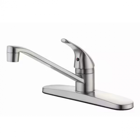 glacier-bay-1008-018-400-single-handle-standard-kitchen-faucet-in-stainless-steel