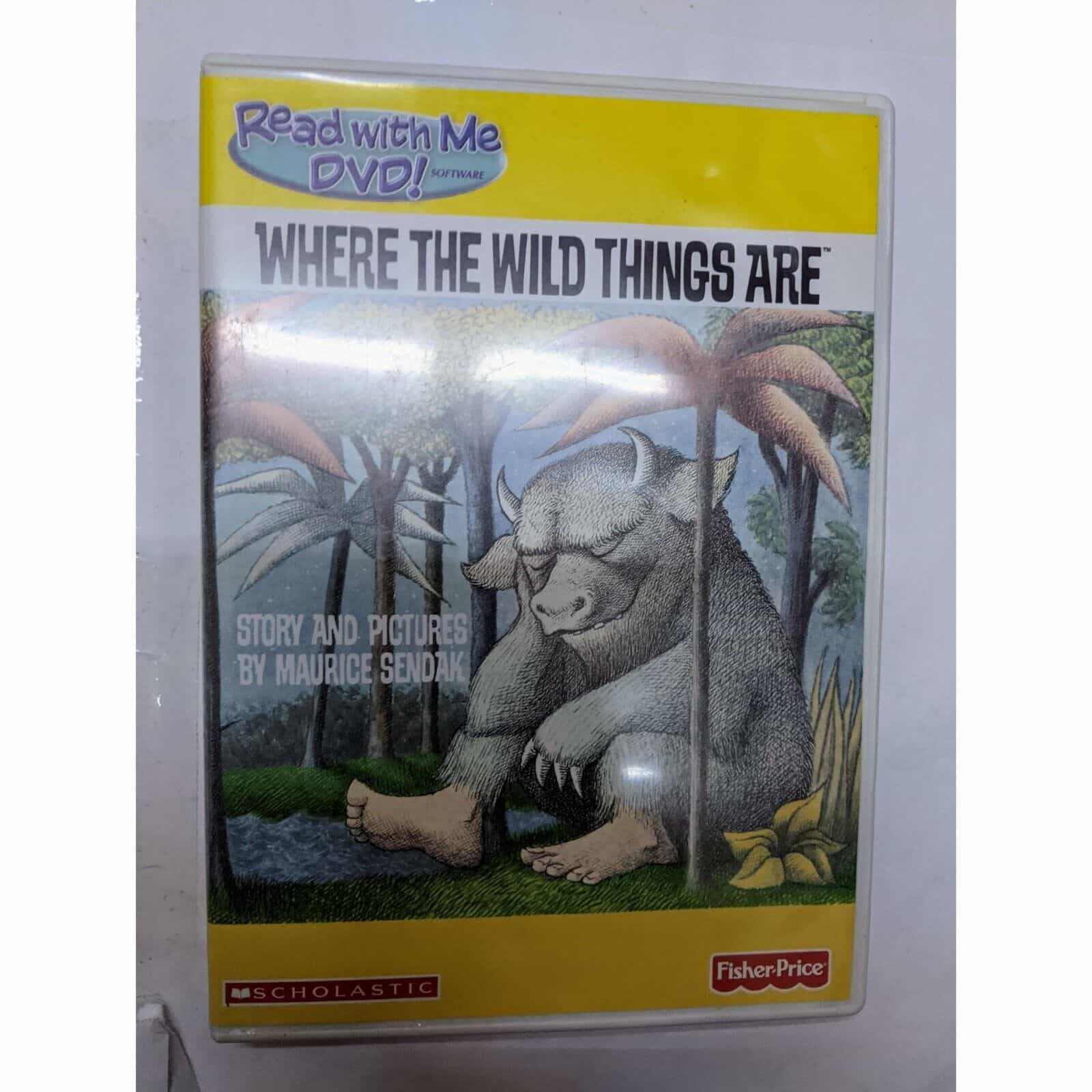 Where The Wild Things Are by Maurice Sendak Read With Me Learning System DVD