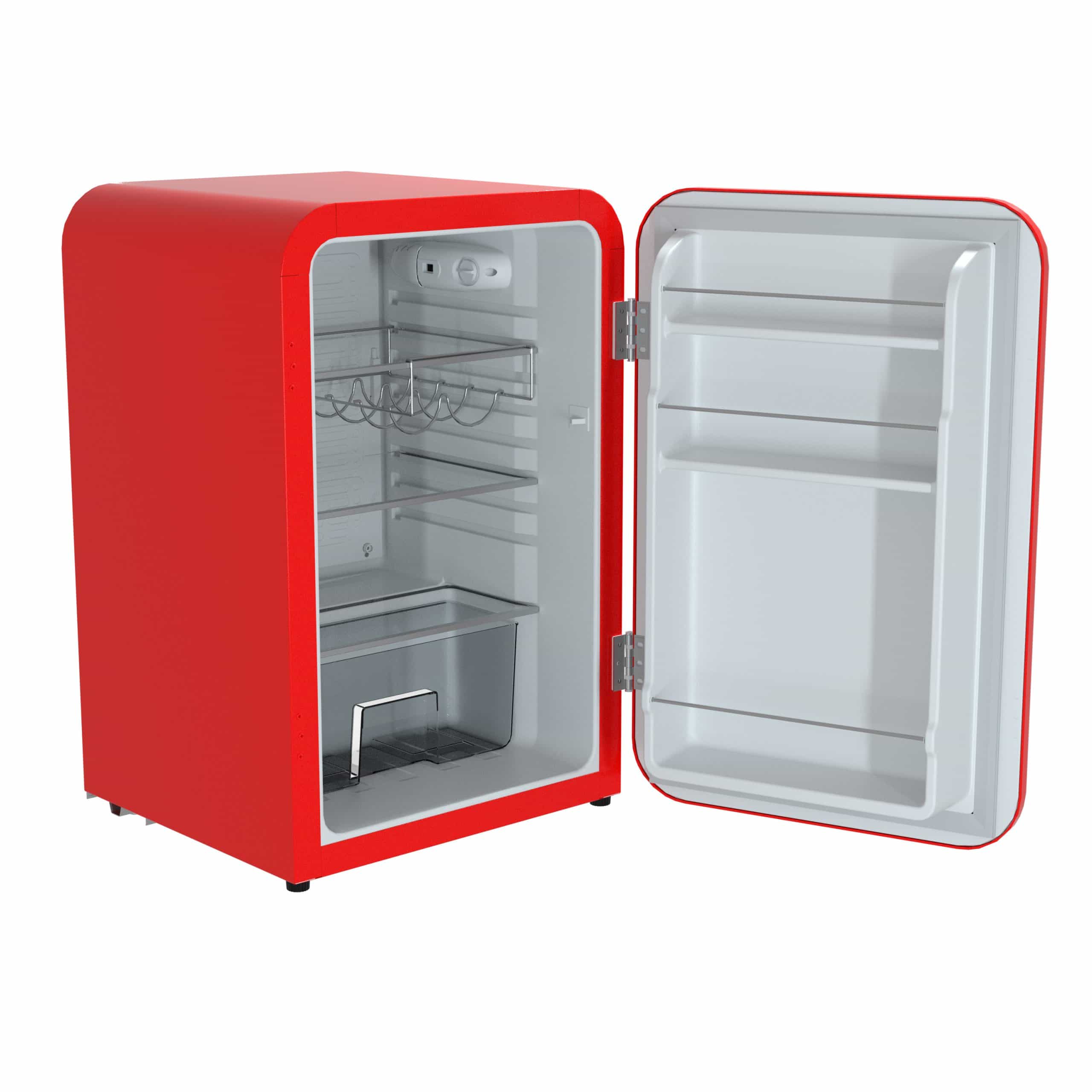 snowlion-106l-premium-retro-style-3-74-c-ft-under-counter-freestanding-mini-fridge-in-red