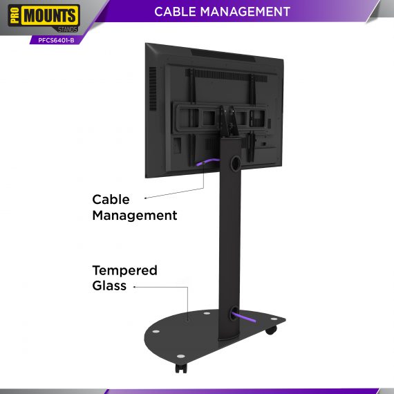 promounts-mobile-tv-stand-mount-for-32-to-72-inch-screens-holds-up-to-88-lbs-pfcs6401-b