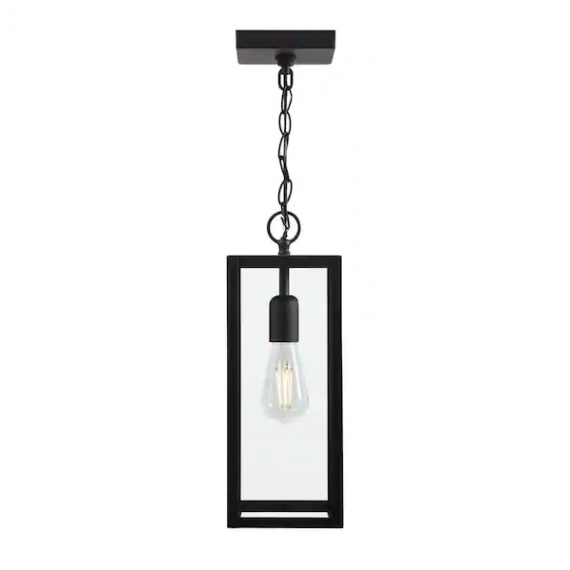 hampton-bay-44835-hurley-modern-1-light-matte-black-hardwired-outdoor-hanging-pendant-light
