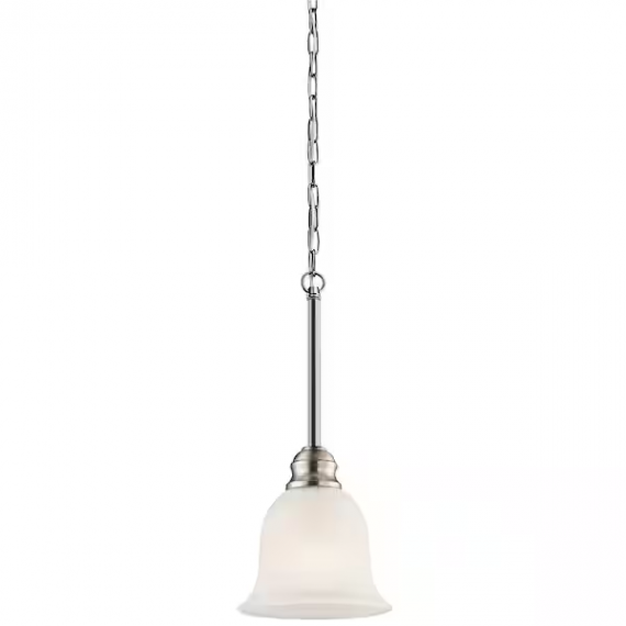 kichler-42901ni-tanglewood-1-light-brushed-nickel-traditional-shaded-kitchen-mini-pendant-hanging-light-with-satin-etched-glass